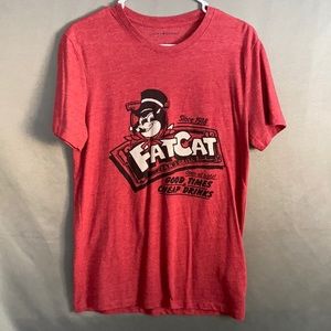 Lucky Brand “Fat Cat” Bar and grill Tshirt